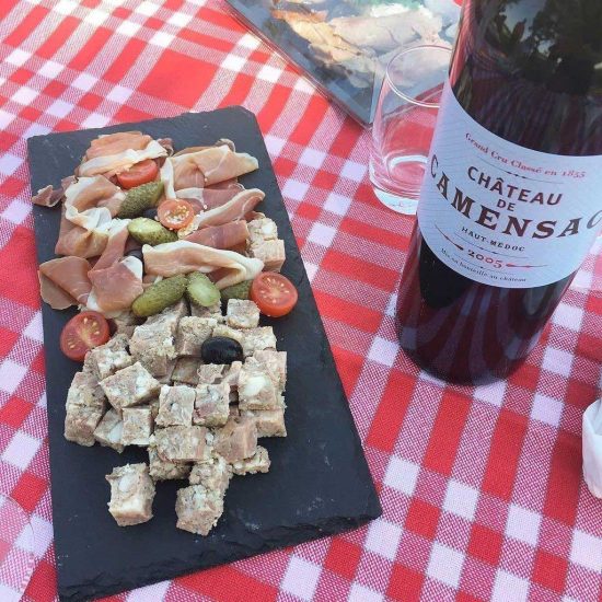 Visite champêtre - Charcuterie et vin